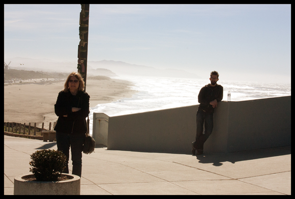 Alex and Mom Cliff House