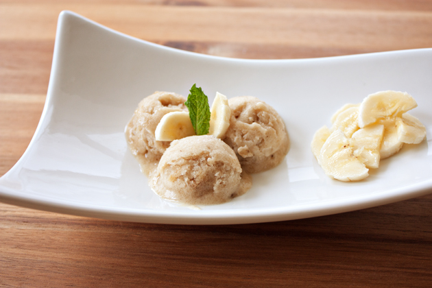 One Ingredient Banana Ice Cream