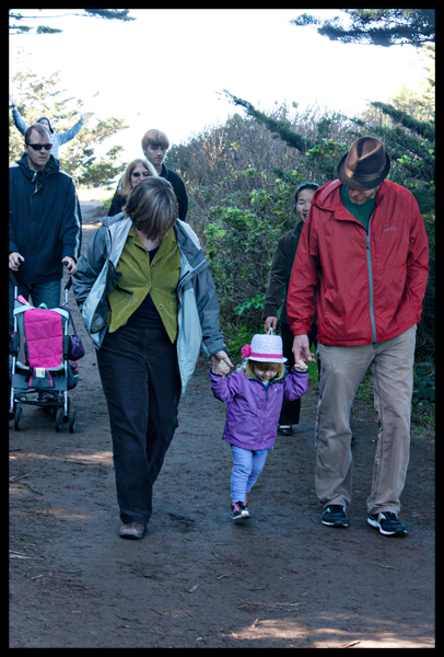 Naomi and Zack Walking Lands End