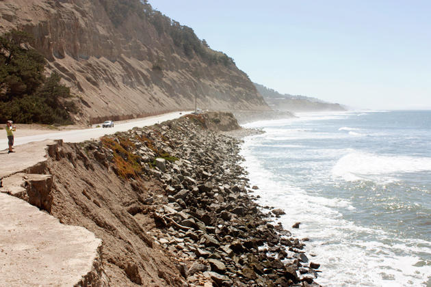 Cliffs Highway 1 California