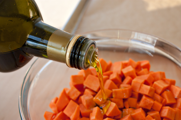 Olive Oil Sweet Potatoes