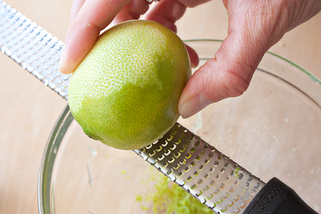 Grated Lime Zest