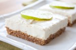 Vegan Cheesecake Lime Bars