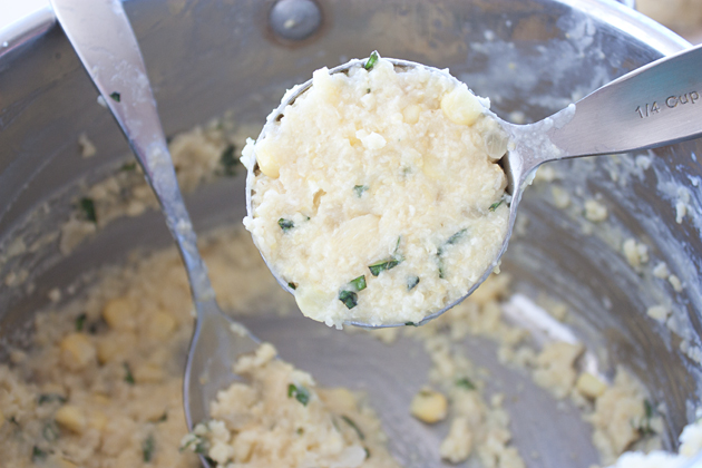 Forming Millet Cakes