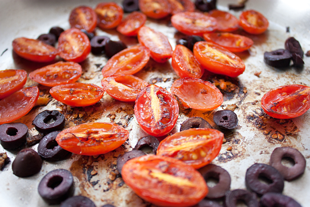 Sauteed Tomatoes and Olives