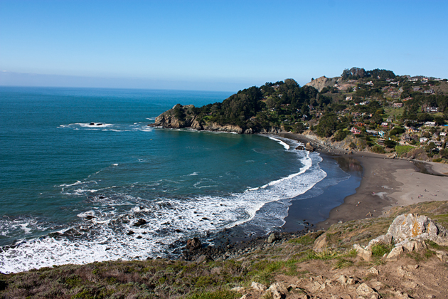 Muir Beach from Coastal Trail